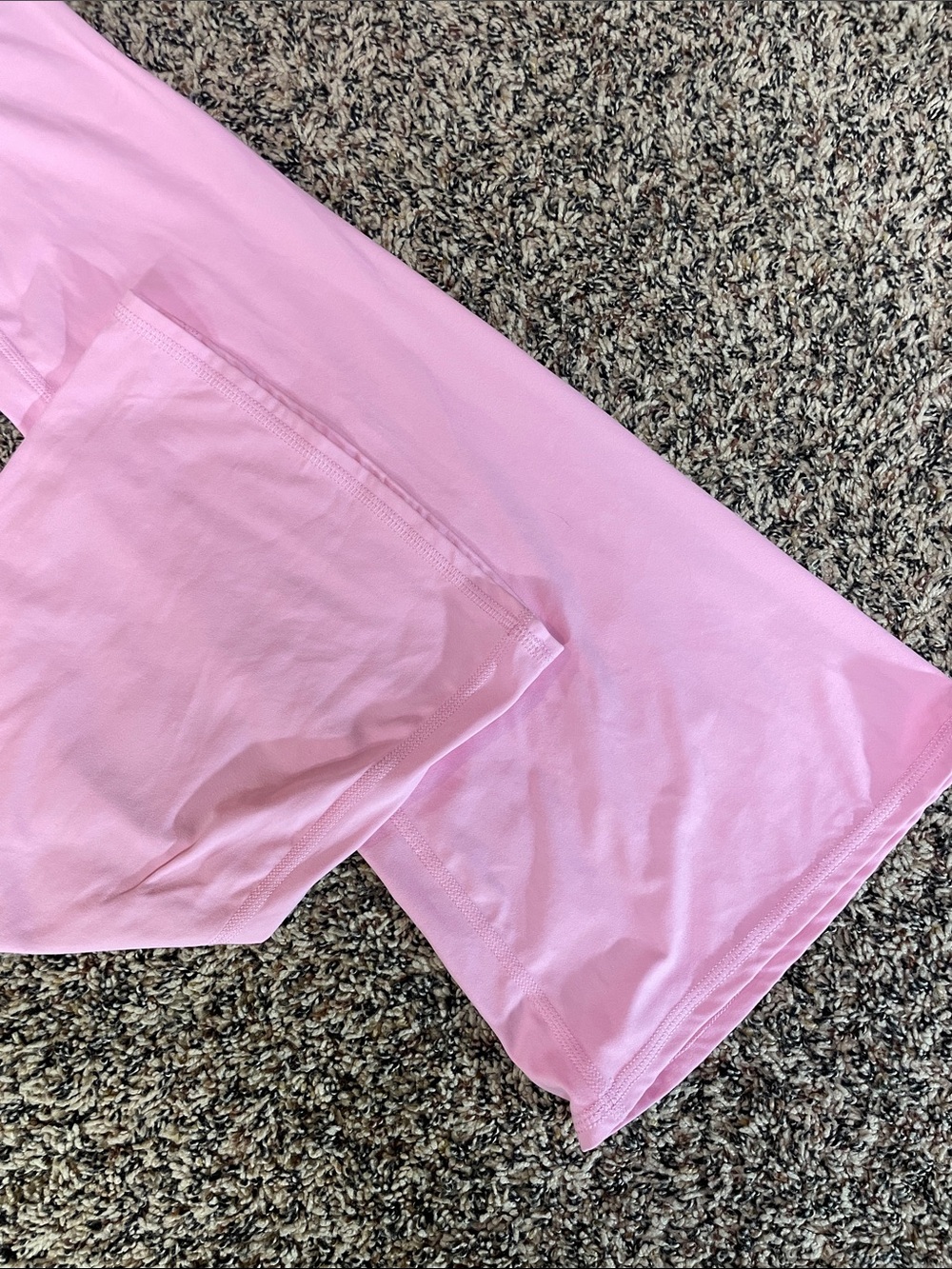 JoyLab Light Pink Low Rise Fold-Over Waist Flare Leggings Woman’s M | NWT - Picture 3 of 6